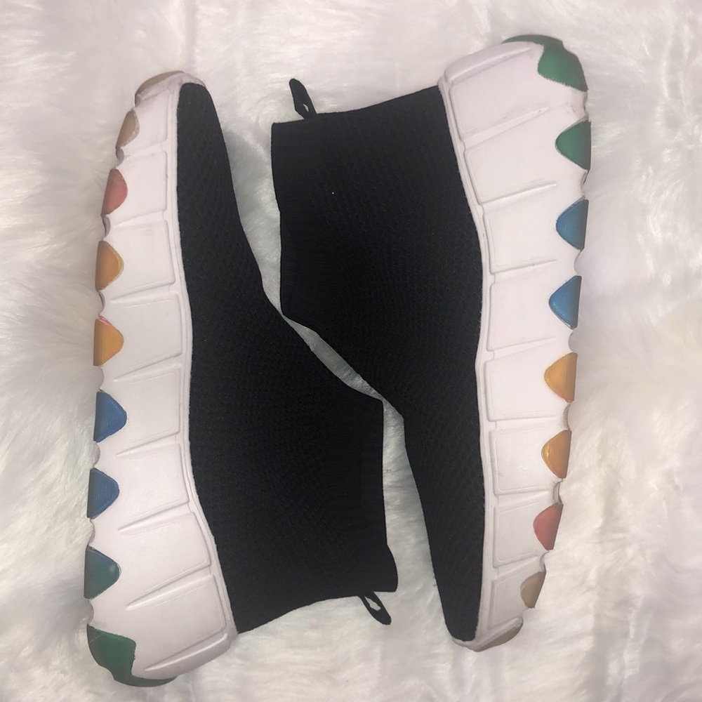 Preowned Zara multicolor sole high tops